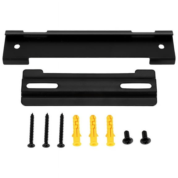 -120 Wall Mount Kit Bracket for Solo 5 Soundbar, Cinemate120, with Screw and Anchors, Black