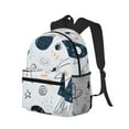 thumbnail image 2 of Fotbe Cartoon Planets Lightweight Casual Laptop Backpack for Men and Women, Daily use Waterproof backpack, Backpack for College, 2 of 8