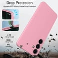 thumbnail image 5 of Slim Liquid Silicone Case for Samsung Galaxy S24,with Scratch-Resistant Microfiber Lining Shockproof Soft Silicone Protective Case for Samsung S24 (Pink), 5 of 14