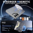 thumbnail image 3 of Magnetic Case for Samsung Galaxy S25 FE Upgraded Stand Cover, Heat Dissipation Design, Magnetic Support Wireless Charging, Military Grade Drop Protection for Samsung Galaxy S25 FE Case, Gray, 3 of 7