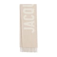 thumbnail image 2 of Letter Jacquard Fringe Scarf - Polyester, 180*35cm/70.86*13.77\, 2 of 6