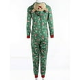 thumbnail image 5 of Viworld Christmas Family Matching Hoodie Pajamas Reindeer Romper Jumpsuit Zipper Pjs, 5 of 7