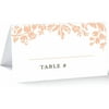 Classic Floral Deluxe Place Card