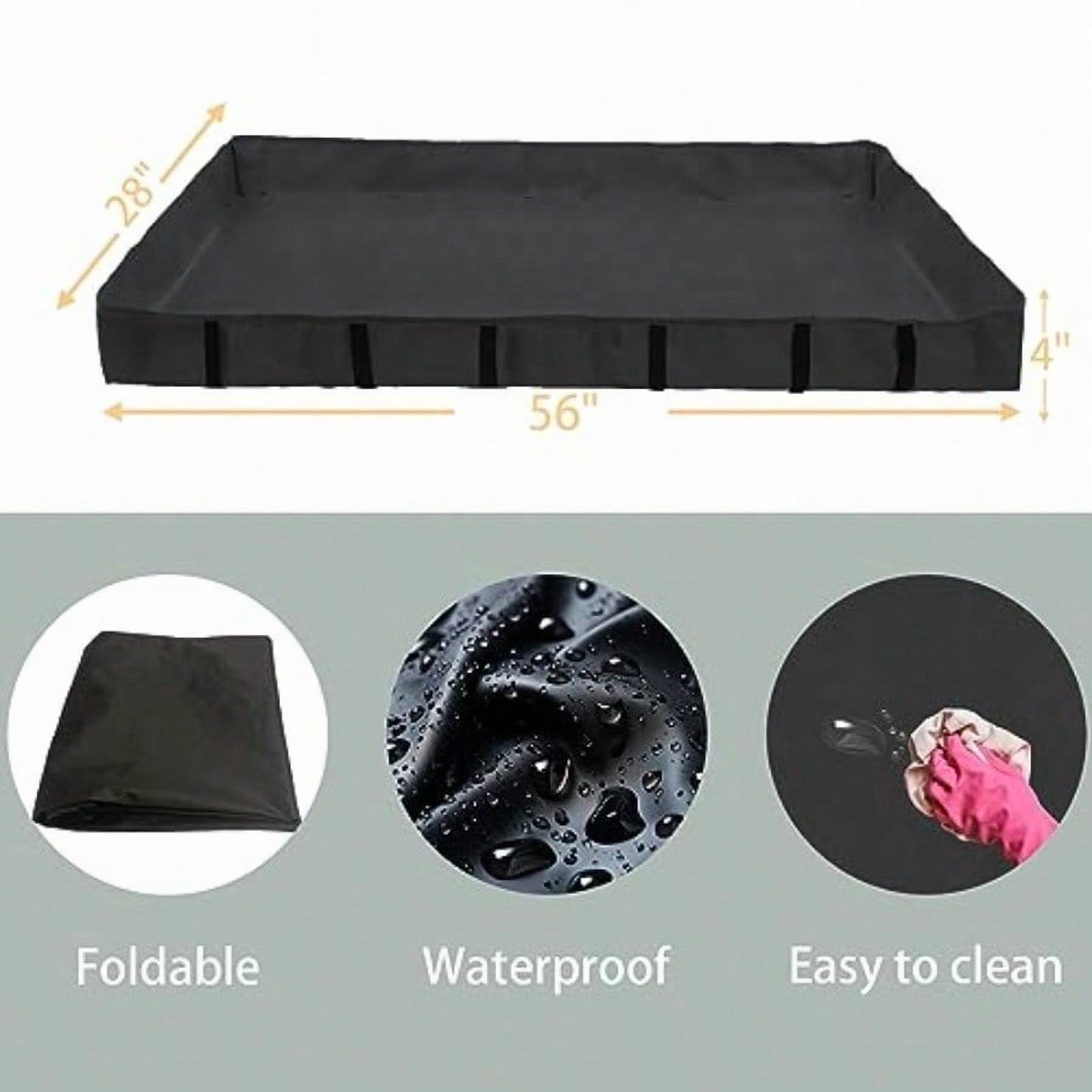 DIY Guinea Pig Cages with Waterproof Canvas Bottom,16 Panels Small Animal Cage Pet Playpen with Door for Bunny Turtle Hedgehog,Indoor Metal Wire Yard Fence Outdoor