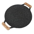 thumbnail image 1 of Round BBQ Grill Pan Multifunctional Metal Nonstick Barbecue Plate for Outdoor Camping, 1 of 7