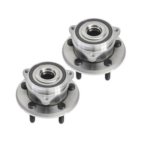Front Wheel Hub Assembly Set - Compatible with 2011 - 2019 Jeep Grand Cherokee 2012 2013 2014 2015 2016 2017 2018