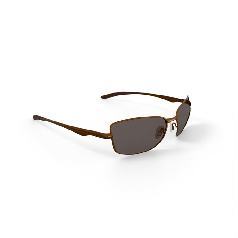 DNA Polarized Rx'able Sunglasses, Unisex, A3001, Brown, 61-14-129