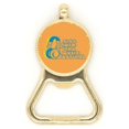 thumbnail image 1 of Headset Orange Music Pattern Beer Bottle Cap Opener Stainless Steel Key Chain, 1 of 3