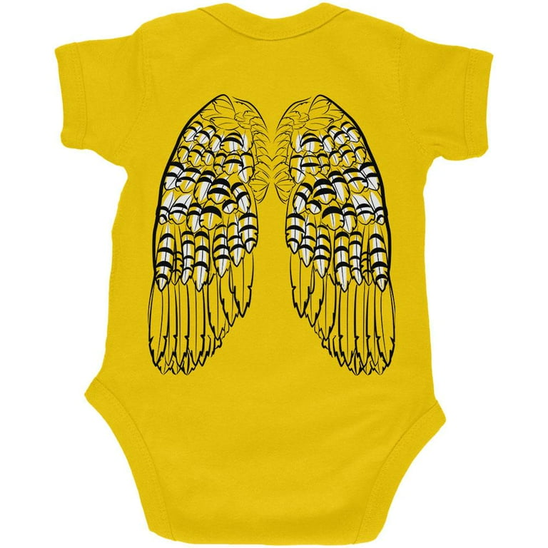 Halloween Parakeet Bird Costume Soft Baby One Piece Yellow 12