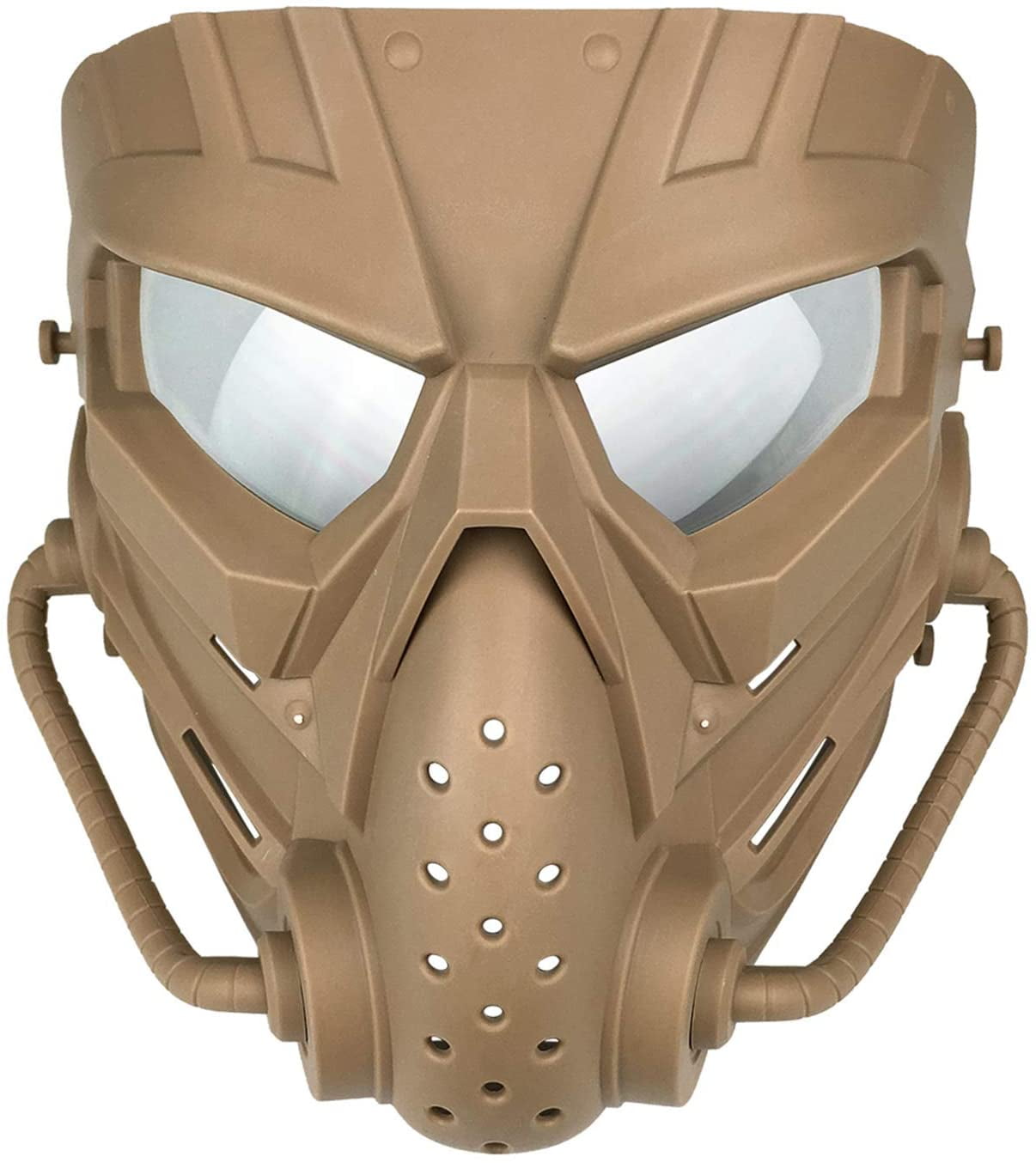 Tactical Airsoft Mask Half Lower Face Mask Protective Prop for Paintball CS 