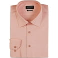 thumbnail image 2 of Men's Slim Fit Dress Shirt Long Sleeve Spread Collar Fitted Convertible Cuff, 2 of 5