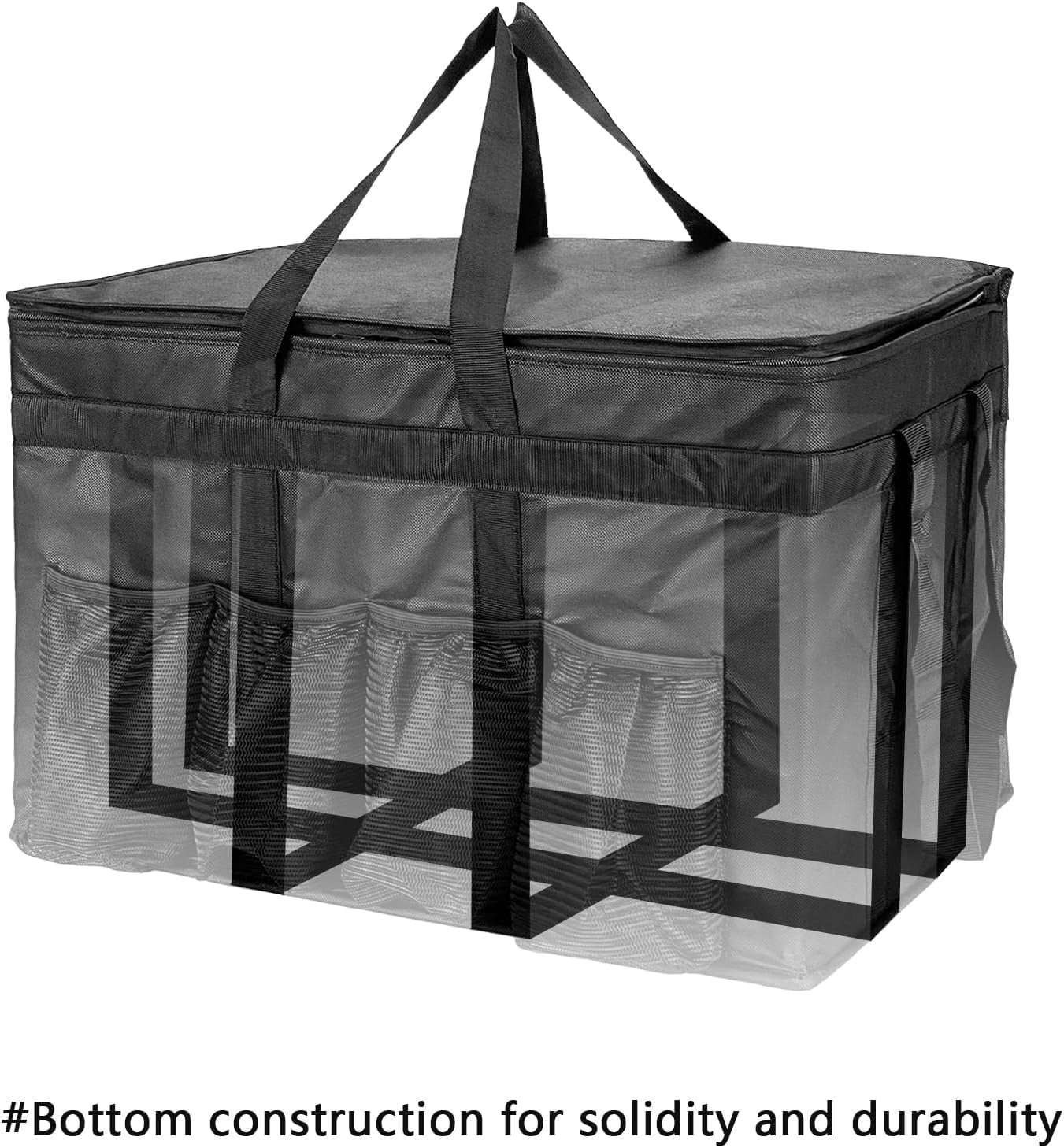Yongzhenlite XXXL Black Insulated Reusable Cooler Bag