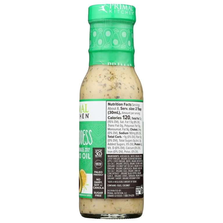 primal kitchen green goddess dressing & marinade Primal Kitchen