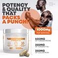 thumbnail image 5 of Peak Revival-X Turkesterone & Tongkat Ali 1000mg Supplement - 500mg Ajuga Turkestanica Per Serving Increase Stamina, Lean Muscle Growth & Recovery - Made in The USA (60 Capsules), 5 of 5
