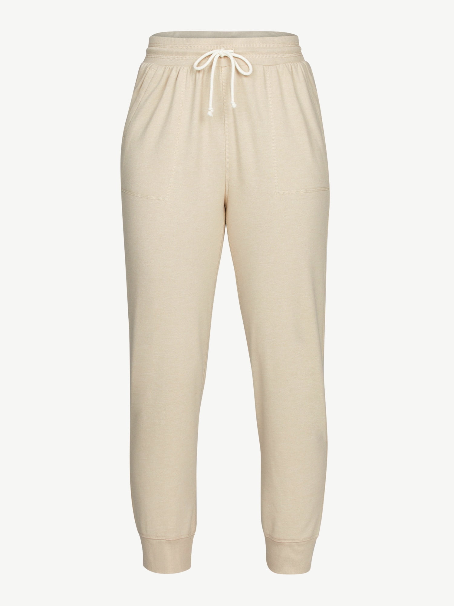 Free Assembly Women's Rib Cuff Jogger Pants