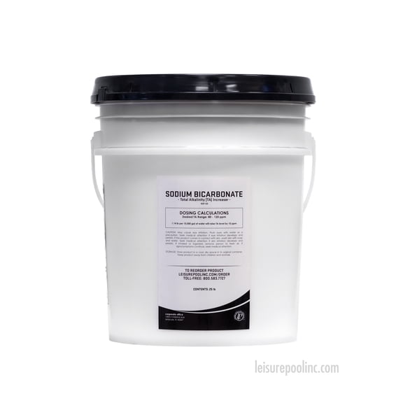 Leisure Pool Total Alkalinity Increaser (Sodium Bicarbonate) - 25 lb. Pail