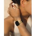 thumbnail image 7 of Wearlizer Magnetic Stretchy Band Compatible with Versa 4/3/Sense 2/Sense, Celtic Knot Elastic Nylon Watch Strap for Women Men, Dressy Soft Fabric Wristband with Magnetic Clasp, 7 of 7