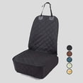 thumbnail image 4 of Funda para asiento de coche para perros, color marrón, impermeable y resistente a los arañazos, protector de asiento para perros. Se adapta a la mayoría de camiones, furgonetas y campers., 4 of 5