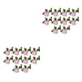 thumbnail image 1 of Bearachild 10pcs / set Centro de de flores artificiales - Apariencia realista Precio asequible Flores artificiales de bajo mantenimiento rosa Rosa claro 2Conjunto, 1 of 6