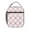 Bow-2, variant on Pink Daisy Flower Insulated Lunch Bag Kids Lunch Box for Girls Boys Bento Lunch Box Cooler Bag with Front Pocket Cute Lunch Tote Bag Lunchbox for Work Office School Picnic