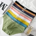 thumbnail image 4 of Lefu Mens Lingerie Ribbing Bikini Low Waist Bulge Pouch Briefs Underwear Underpants, 4 of 9