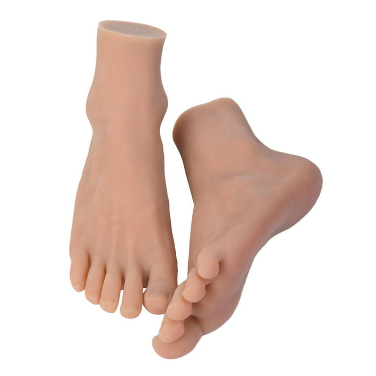 A Pair Children Foot Model Silicone FOOT Photography Props Soft