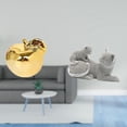 thumbnail image 2 of Estatua decorativa,Escultura de frutas para decoración del hogar para escritorio interior.,Figura de escritorio,Estatua de gato,linda estantería,escritorio,decoración del hogar,Figura, 2 of 8