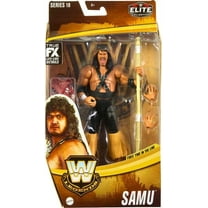 WWE Legends Elite Collection Samu Wrestler Action Figure, Series 18