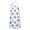 Pioneer Flower Floral-1, variant on Pioneer Flower Floral Print Pattern Apron for Women and Men, Cotton Linen Waterproof with Pockets, Adjustable, 33x27 Inch for Kitchen, Gardening, BBQ, Salon