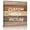 Brown, variant on Farmhouse Yellow Brown Wall Art Painting on Canvas, Vintage Wooden Striped Canvas Art Home Prints Wall Art Framed Modern Artwork for Living Room Bedroom Wall Decor 8x8in