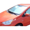 thumbnail image 2 of HeatShield, The Original Windshield Sun Shade, Custom-Fit for Toyota Prius C Hatchback (5D) 2012, 2013, 2014, 2015, 2016, Silver Series, 2 of 4