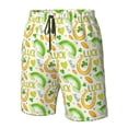 thumbnail image 5 of Naloa St Patrick's Day1 Men's Beach Shorts, Surfing shorts, Swim trunks, Quick Dry Swim Trunks for Surfing Beach Fun - Small, 5 of 9