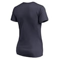 thumbnail image 3 of Women's Navy Denver Nuggets Script Assist V-Neck T-Shirt, 3 of 3