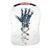 ECZJNT Futuristic model hand dna molecule cell Nursing Cover Baby Breastfeeding Infant Feeding Cover Baby Car Seat Cover