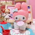 thumbnail image 3 of Sanrio-muñeco de peluche de Hello Kitty My Melody para niña, juguete Kawaii Original con soporte, bolsa de felpa de Kuromi Cinnamoroll, regalo, 3 of 4