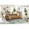 thumbnail image 3 of SAFAVIEH Capri Proinsias Leaves Wool Area Rug, Dark Green/Ivory, 7' x 7' Square, 3 of 7