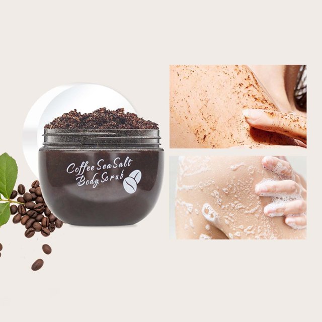 onlyliua Ofertas Del Día Liquidación Prime Baño Exfoliante Corporal Limpiador y Exfoliante Café Mar 320 Ml