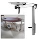thumbnail image 4 of giratoria para , altura extraíble, ajustable, giratoria, accesorios para , soporte de pata de , soporte de para Baoblaze Soporte para piernas RV, 4 of 8