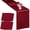 burgundy, variant on Elcoho 12 Pack Pastel Rainbow Satin Table Runner, 12 x 108 inch Rectangle Silk Fabric Decor for Spring Easter Wedding Birthday Banquet Party
