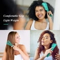 thumbnail image 5 of Detangling Hair Brush Wide Tooth Comb Set for Black Natural Curly Wet Dry Thick Long Hair Afro American Type 3a-4c, Comfortable Grip Easy to Clean, 5 of 7