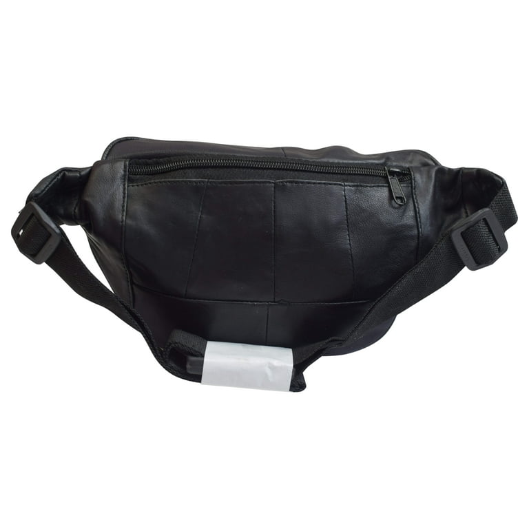 Polare Genuine Leather Fanny Pack/Waist Bag/Organizer (Classic Style)