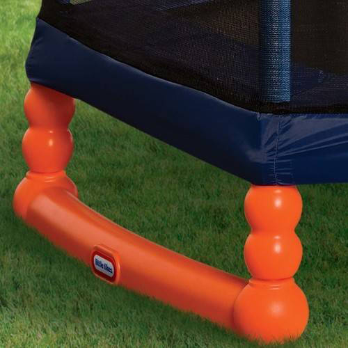 Little Tikes 7-Foot Trampoline, with Enclosure, Blue/Orange - image 5 of 6
