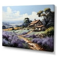 thumbnail image 2 of Designart "Misty Morning in Provence French Countryside Serenity II" French Canvas Print, 2 of 5