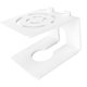 thumbnail image 5 of Altavoz de escritorio Soporte para altavoz Amplificador de altavoz de diseño hueco de metal resistente 20x19.5x14.5cm, 5 of 9