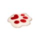 thumbnail image 1 of Moyic Alfombra de felpa con forma de huella de Animal, moda para el hogar, Hotel, dormitorio, oficina, sala de estar, dormitorio, sofá, mesita Decoración del hogar Blanco Rojo 80x68cm Moyic HA071918-18, 1 of 6