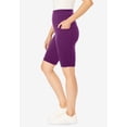 thumbnail image 3 of Woman Within Plus Size Stretch Cotton Pocket Bike Short, 3 of 5