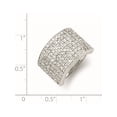 thumbnail image 2 of Sterling Silver Polished CZ Ring, 2 of 2