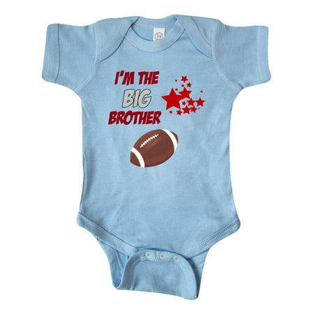 

Inktastic I m The Big Brother Football Gift Baby Boy Bodysuit