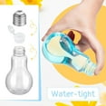 thumbnail image 6 of Plastic Light Bulb Jars,TGY 20 Pcs Light Bulb Candy Container, Clear Plastic Fillable Bulb Ornaments for Party Favors DIY Crafts Candy Decoration, 6 of 7