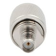 thumbnail image 2 of Unique Bargains TNC Male to SMA Female Connector Adapter Coaxial Connector 1" x 0.6" Silver Tone, 2 of 4